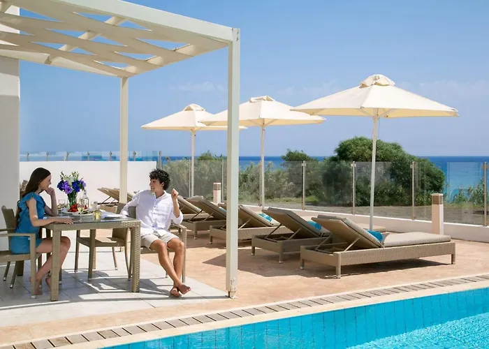 Exquisite Bulat 4 Bedrooms Beachfront Amazing Sea Views Private Outdoor Pool Furished Sun Terrace Ellinon Villa *