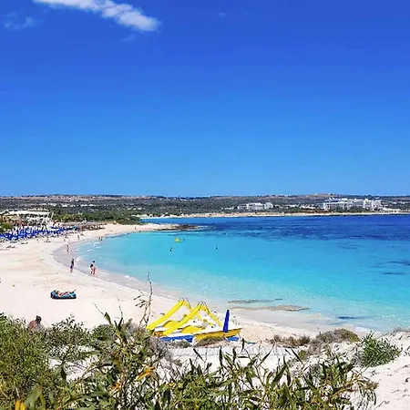 Exquisite Bulat 4 Bedrooms Beachfront Amazing Sea Views Private Outdoor Pool Furished Sun Terrace Ellinon Protaras