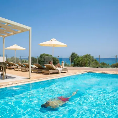 Villa Exquisite Bulat 4 Bedrooms Beachfront Amazing Sea Views Private Outdoor Pool Furished Sun Terrace Ellinon